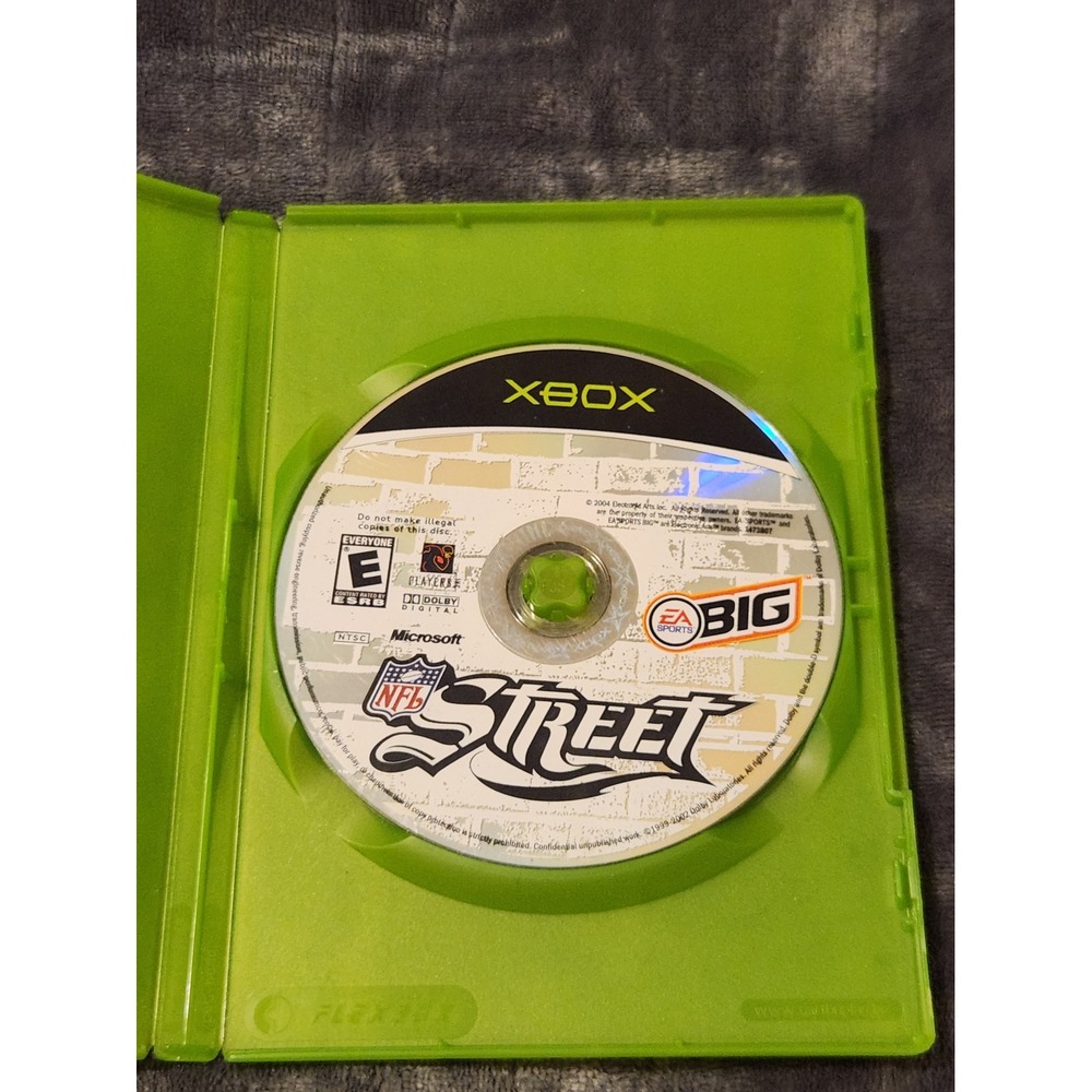 NFL Street Microsoft Xbox EA Sports BIG Original Xbox Game Disc Only UNTESTED